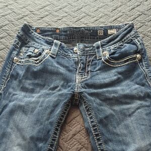 Miss Me Women's Dark Blue Boot Cut Jeans